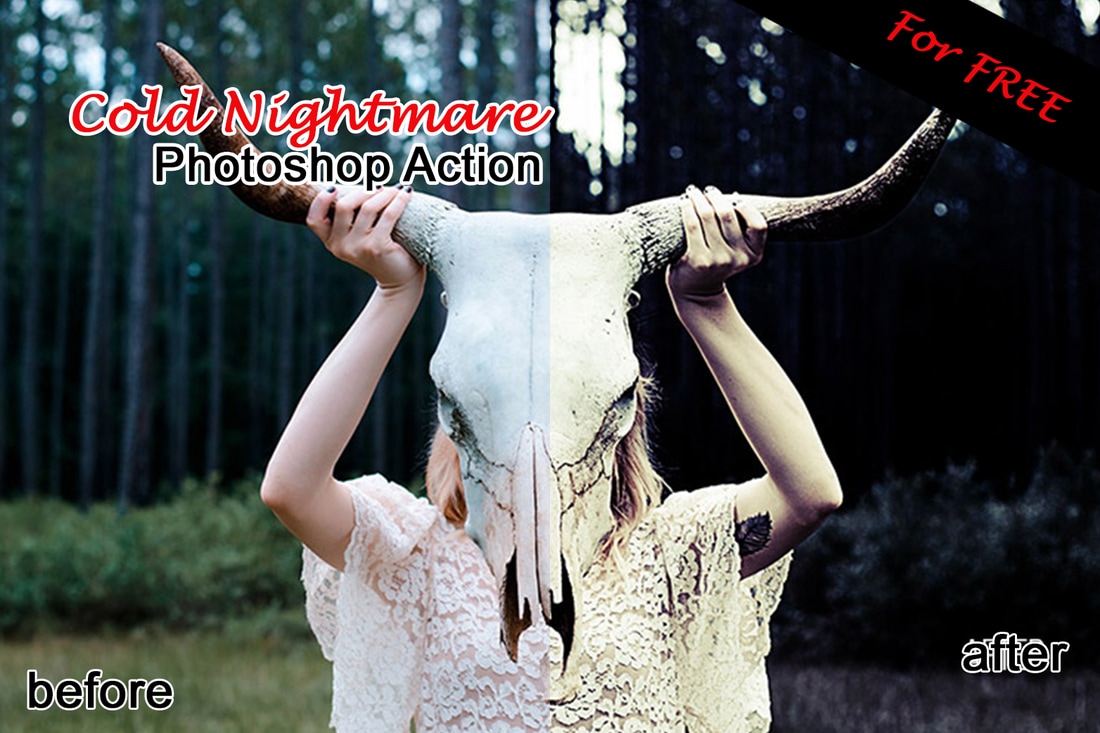 cold nightmare photoshop action download