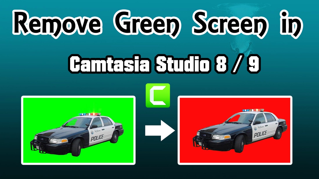 remove green screen camtasia